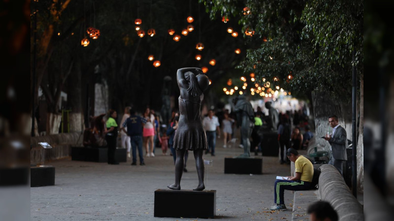 Una actividad más del programa de Semana Santa: inauguran obra de Felipe Castañeda en Morelia