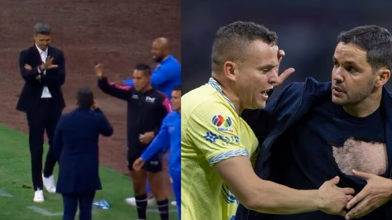 Dos partidos de castigo para Fernando Ortiz y Nicolás Larcamón tras riña en partido 