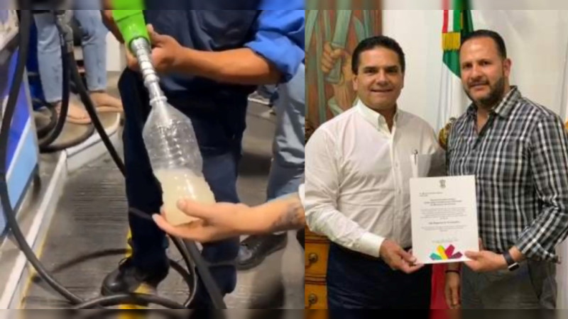 Escándalo por venta de “aguasolina” en Morelia salpica a exfuncionario silvanista y diputado del PRD 