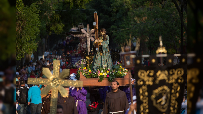 Todo listo para la Procesión del Silencio en Morelia