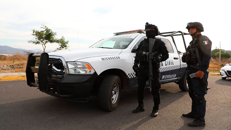 SSP colabora en Morelia con patrullajes, asegura Secretario de Seguridad Pública 