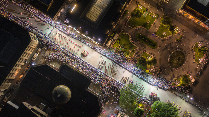 La Procesión del Silencio en San Luis Potosí; 70 años de tradición 