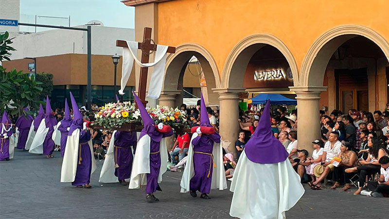 Así se vivió la Procesión del Silencio, en Celaya; 60 años de tradición 