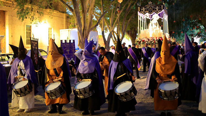 Reúne Procesión del Silencio a más de 60 mil personas en Morelia