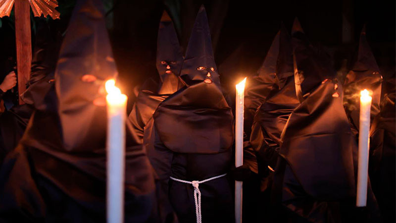 Reúne Procesión del Silencio a más de 60 mil personas en Morelia