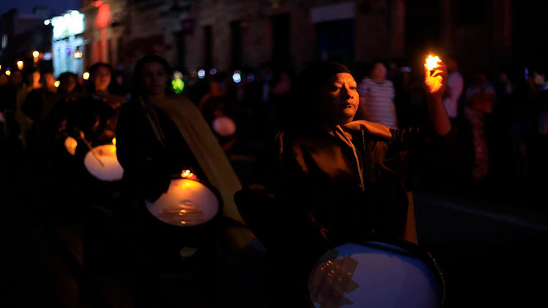 Reúne Procesión del Silencio a más de 60 mil personas en Morelia