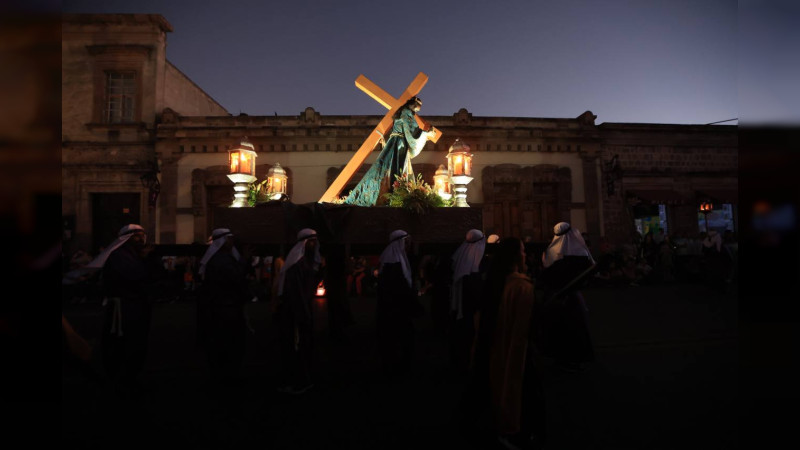 Reúne Procesión del Silencio a más de 60 mil personas en Morelia