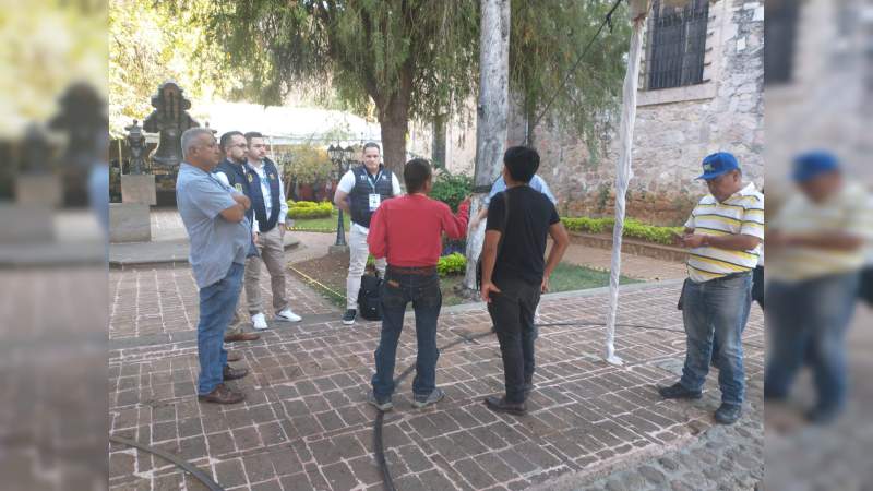 Clausura Ayuntamiento de Morelia actividad comercial dentro de Casa Natal de Morelos 