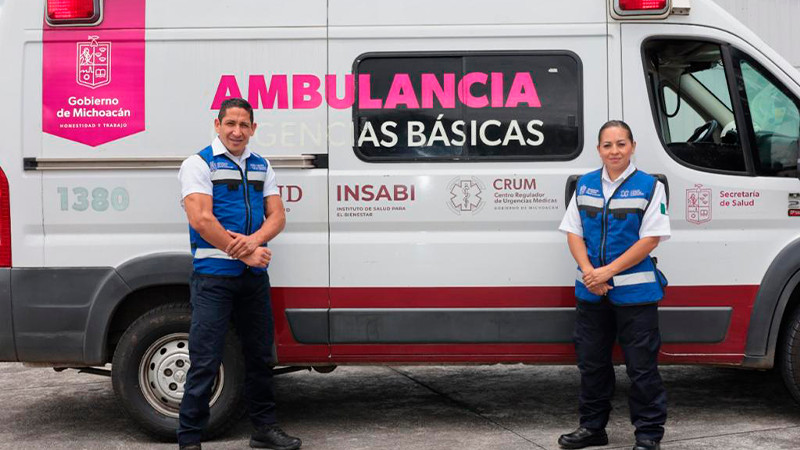 Reporta Salud Michoacán más de 9 mil servicios prehospitalarios en zonas alejadas