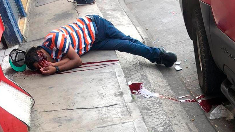 Sujetos armados ejecutan a balazos a un hombre en el barrio de San Pedro, Uruapan