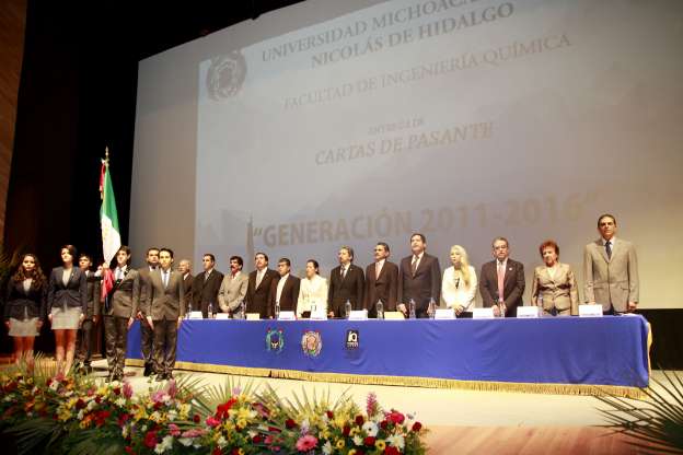  Egresa la Generación 2011-2016 de la Facultad de Ingeniería Química de la Universidad Michoacana - Foto 2 