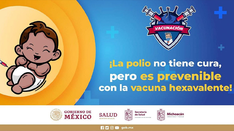 Este lunes, instalará Salud Michoacán 4 módulos móviles de vacunación en Uruapan