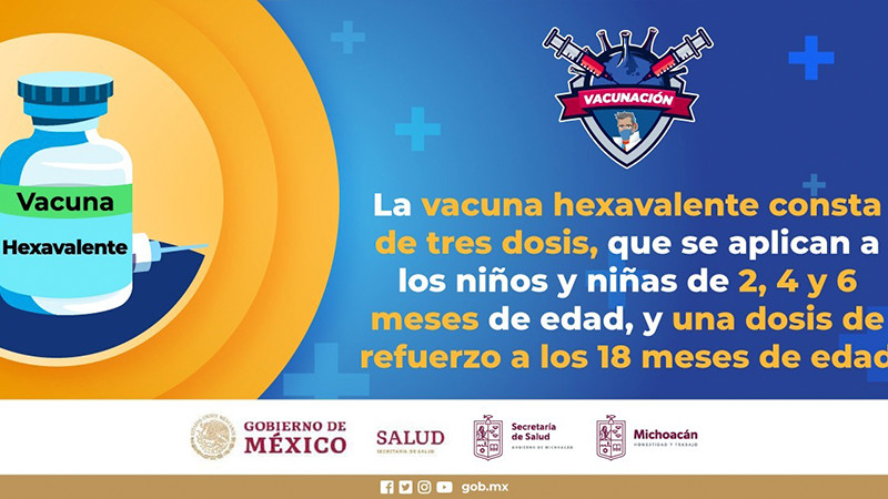 Este lunes, instalará Salud Michoacán 4 módulos móviles de vacunación en Uruapan