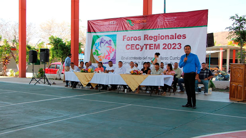 Capacitó Cecytem a docentes sobre el Marco Curricular Común 