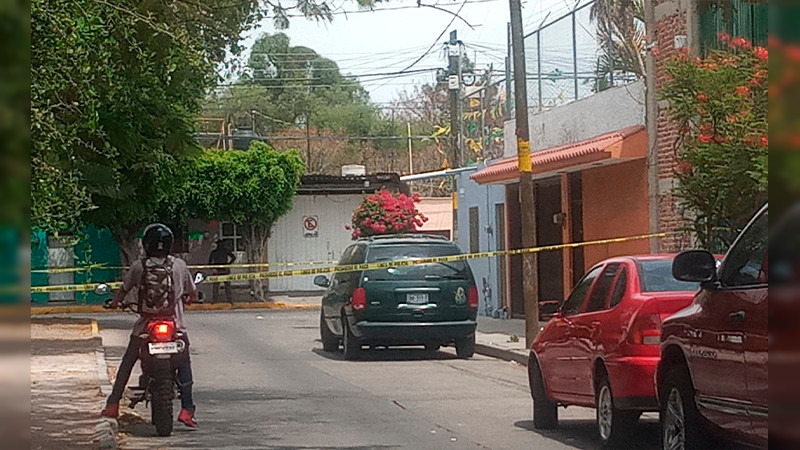 Asesinan a balazos a hombre en la calle Mariano Abasolo en Guanajuato 