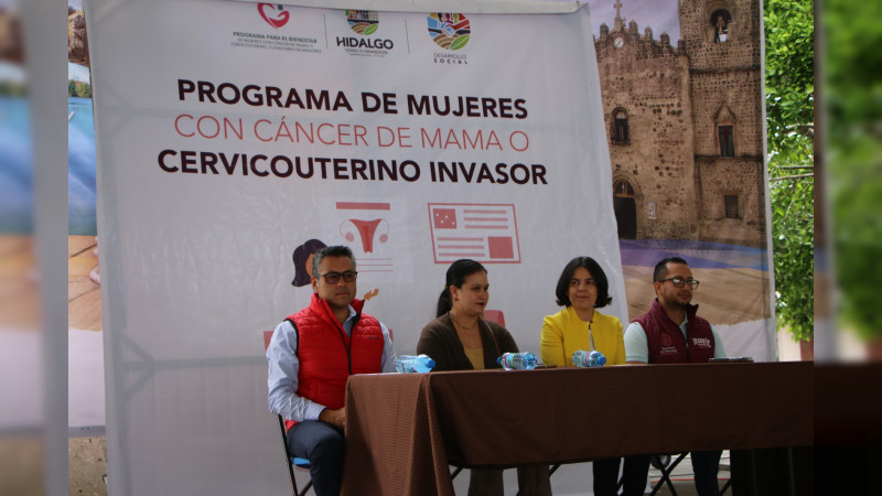 Instalan módulo para inscripciones al Programa de Mujeres con Cáncer de Mama o Cervicouterino Invasor, en Ciudad Hidalgo