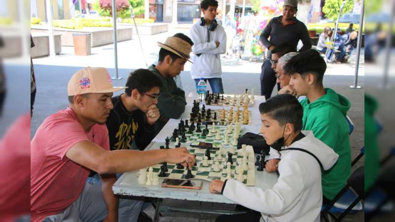 Se realiza el Segundo Torneo de Ajedrez Semana Santa 2023 en Ciudad Hidalgo