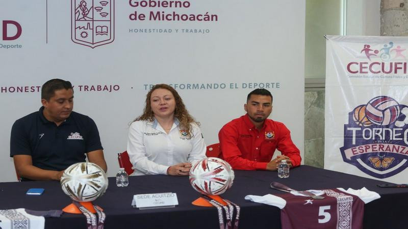 Será Acuitzio sede del Torneo de la Esperanza, anuncia Cecufid