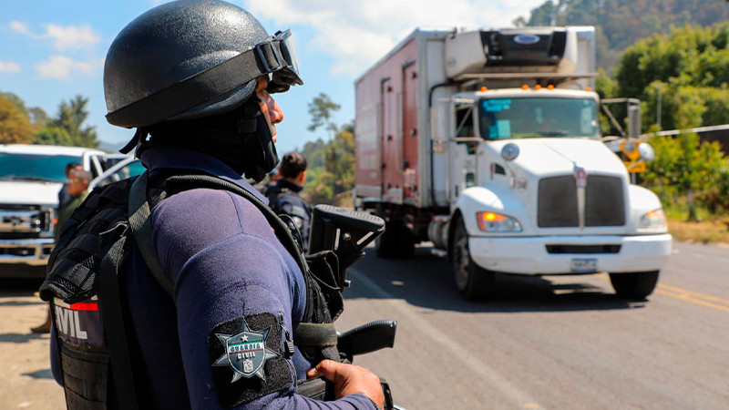 En este 2023 la SSP Michoacán ha recuperado más de 800 vehículos robados