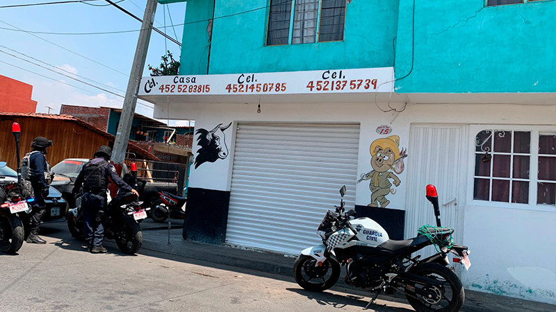 Atacan a balazos a carnicero en el interior de su negocio en Uruapan 