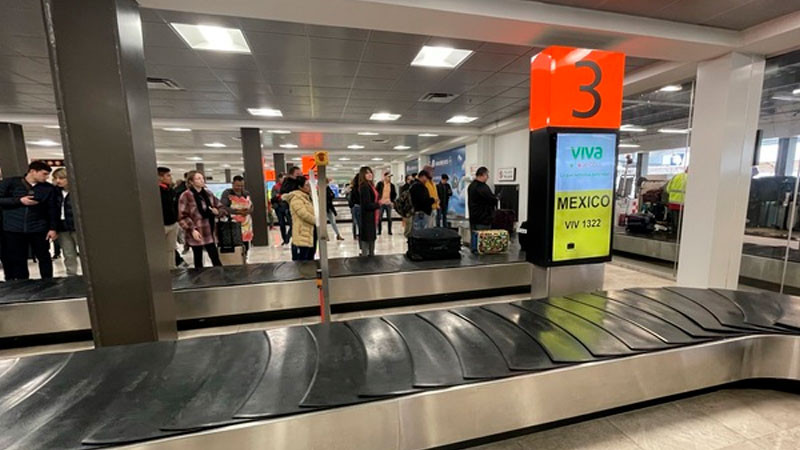 Ingresan a México 5 mil 422 millones de dólares por visitantes internacionales en primer bimestre de 2023 