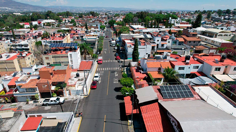 Gobierno Municipal mejora importante vialidad al Sur de Morelia