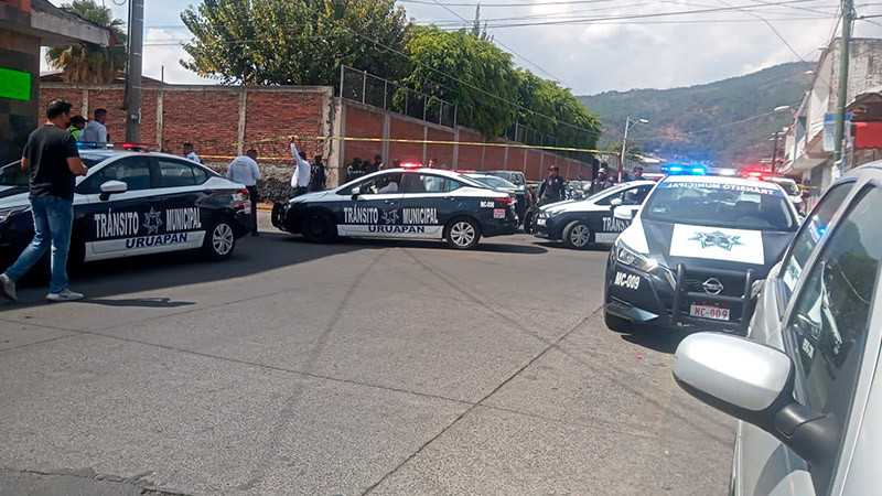 En Uruapan asesinan a hombre a balazos en la colonia Ramón Farías  