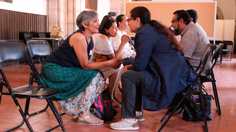 Salud Michoacán forma docentes de Casa de la Cultura de Morelia en atención de salud mental