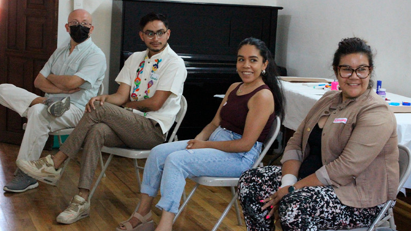 Salud Michoacán forma docentes de Casa de la Cultura de Morelia en atención de salud mental