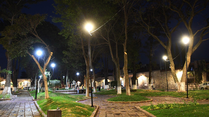 Jardín de la Soterraña en Morelia, más verde y vivo que nunca