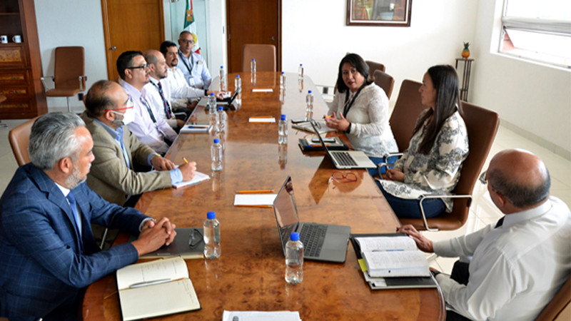 Revisan avances para nueva sede de justicia penal oral en Apatzingán