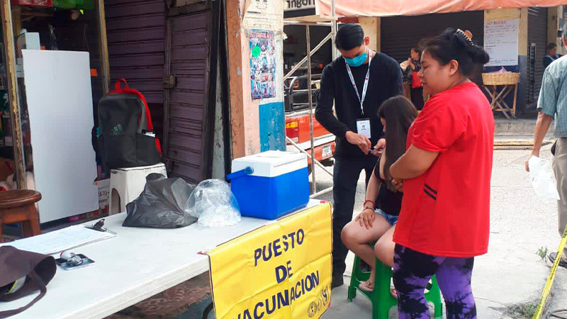 Este jueves, vacunación para menores en 4 módulos de Uruapan: Salud Michoacán  