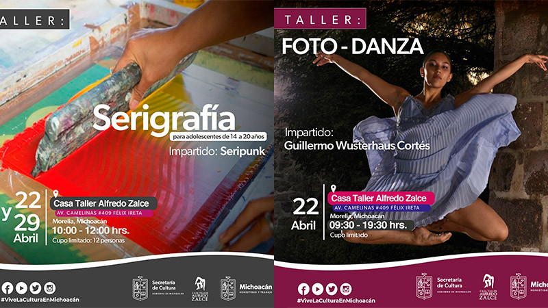Anuncia Secum talleres de serigrafía y fotografía en Casa Zalce 