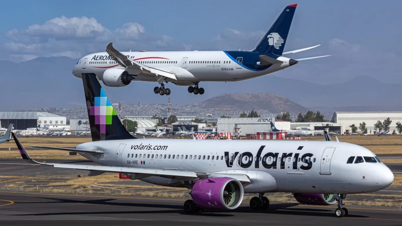 Acciones de Volaris suben 8.59% tras el freno al cabotaje aéreo 