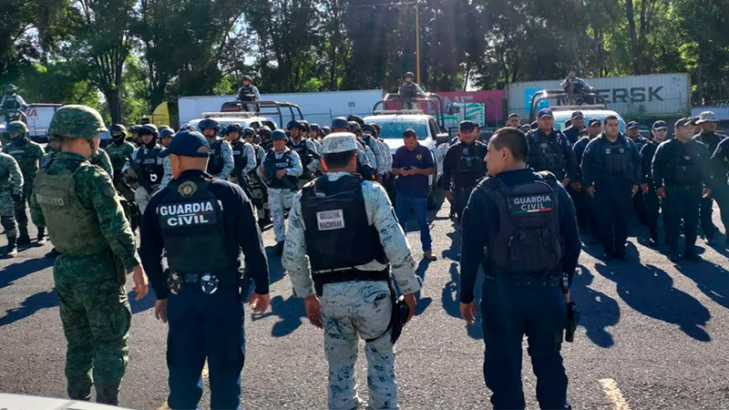 Refuerzan acciones de Blindaje Uruapan 