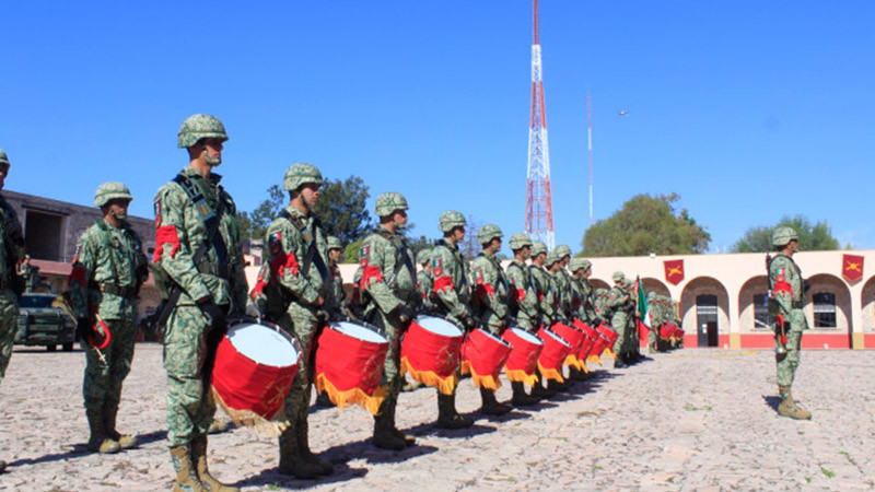 Gana el 12/o Batallón de Infanteria concurso de Bandas de Guerra 