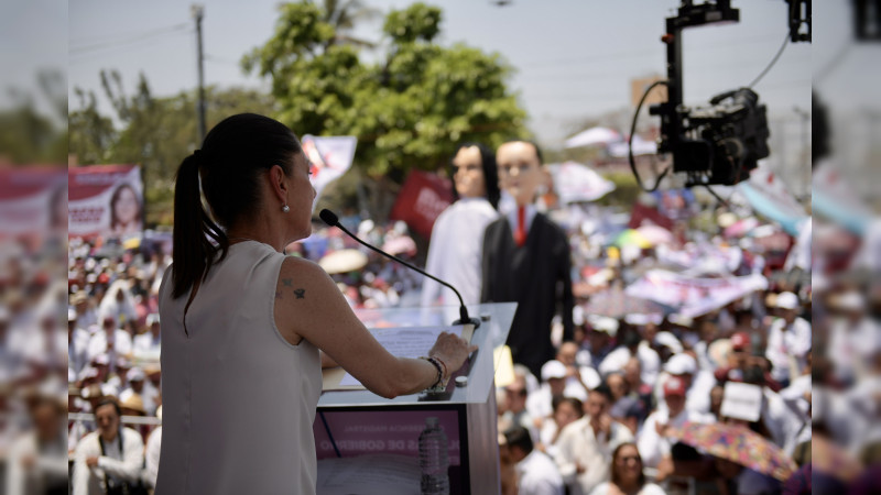 En México y Veracruz, es tiempo de las mujeres: Claudia Sheinbaum Pardo, ante cerca de 10 mil veracruzanos reunidos en Coatzacoalcos 