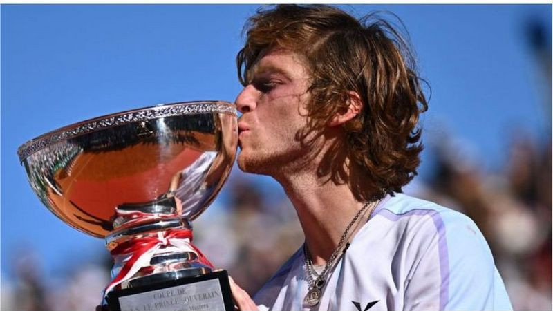  El tenista ruso Andrey Rublev se corona en el ATP 1000 de Montecarlo 