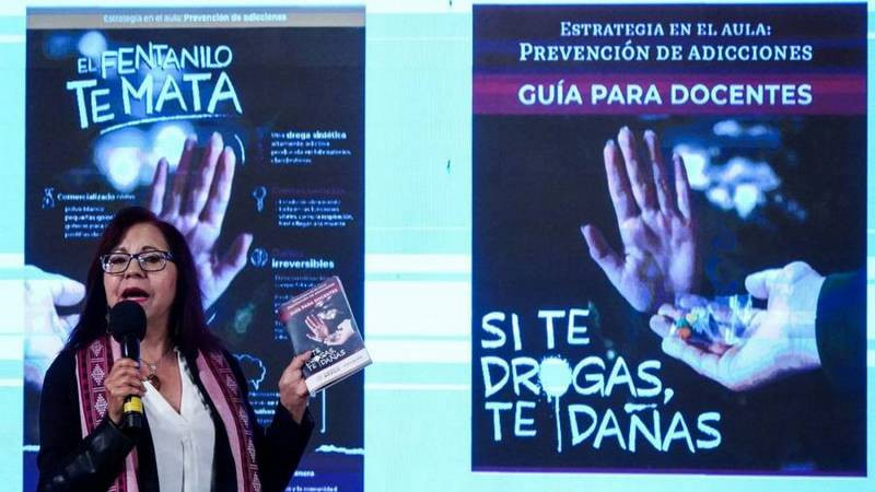 Arranca campaña impulsada por la SEP contra adicciones en escuelas en territorio mexicano 