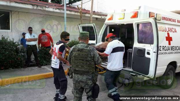 Dos personas heridas tras ser baleadas en Lázaro Cárdenas, Michoacán - Foto 0 