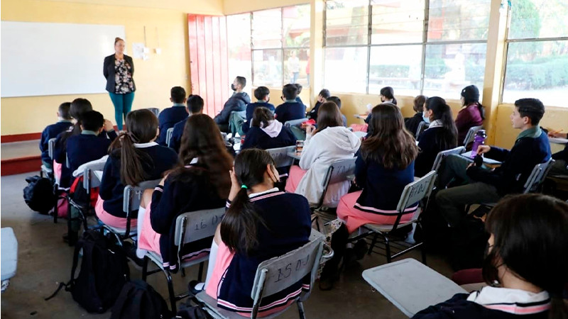 Regresan a clases más de un millón de estudiantes en Michoacán: SEE Michoacán  