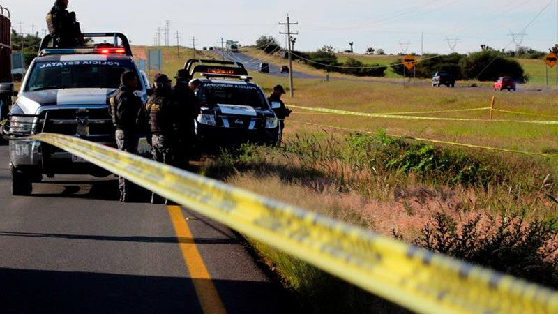Localizan cinco cuerpos en dos municipios de Zacatecas 