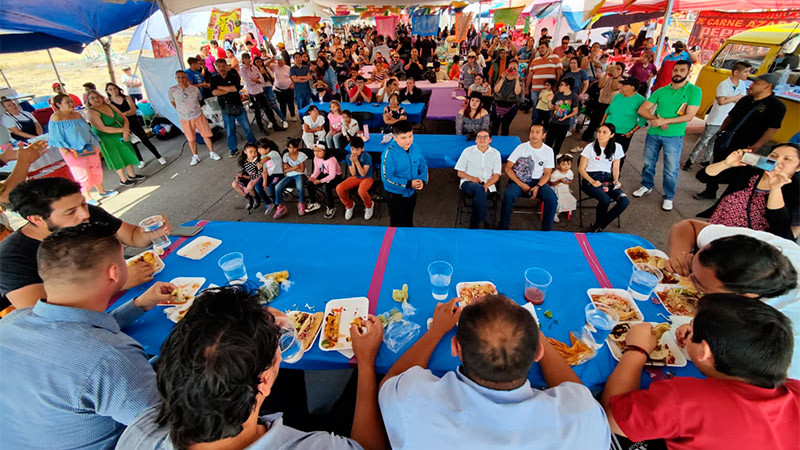 Con gran aceptación concluyó la 2a Feria del Taco de Villas del Pedregal