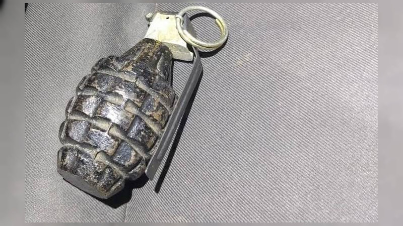 Delincuentes arrojan granada a soldados en Uruapan y se dan a la fuga: FGR investiga 