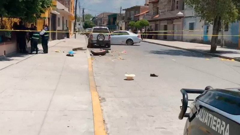 Mujer de la tercera edad muere luego de ser arrollada, en Salvatierra, Guanajuato 