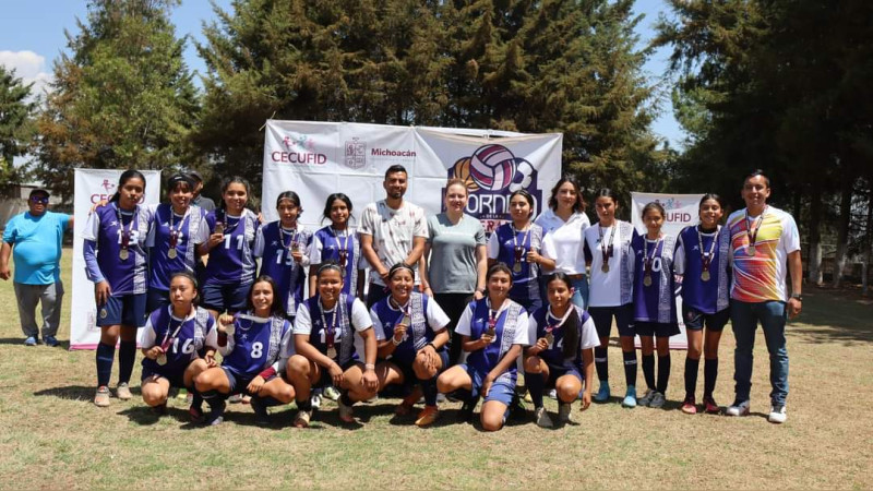 Zacapu se proclama campeón de fútbol del Torneo de la Esperanza: Cecufid