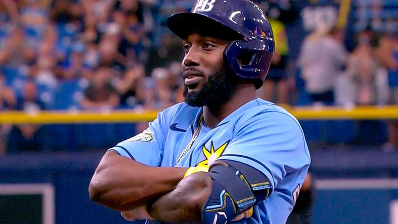 Randy Arozarena conecta su cuarto cuadrangular de la temporada en Grandes Ligas 