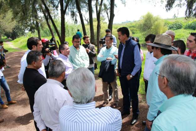 Buscan autoridades de Michoacán el rescate ambiental del río Meandro del Lerma - Foto 1 