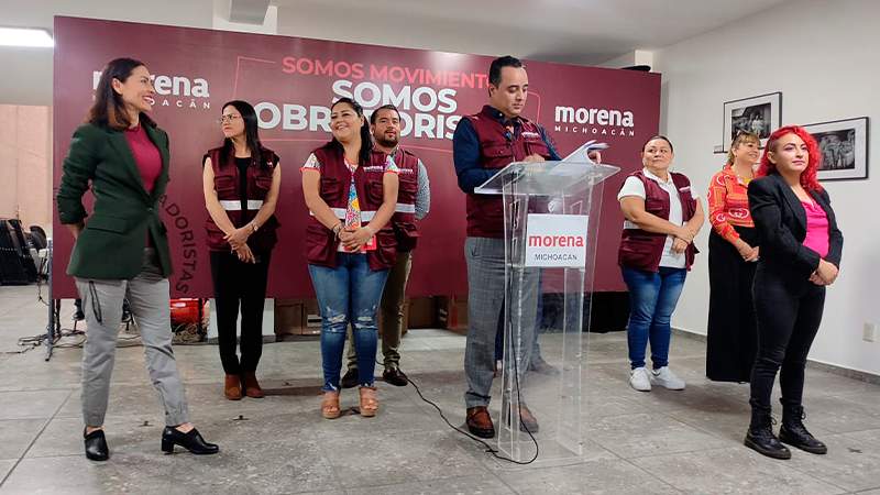 Morena Michocán confía en permanencia de Mario Delgado en la dirigencia nacional de Morena  