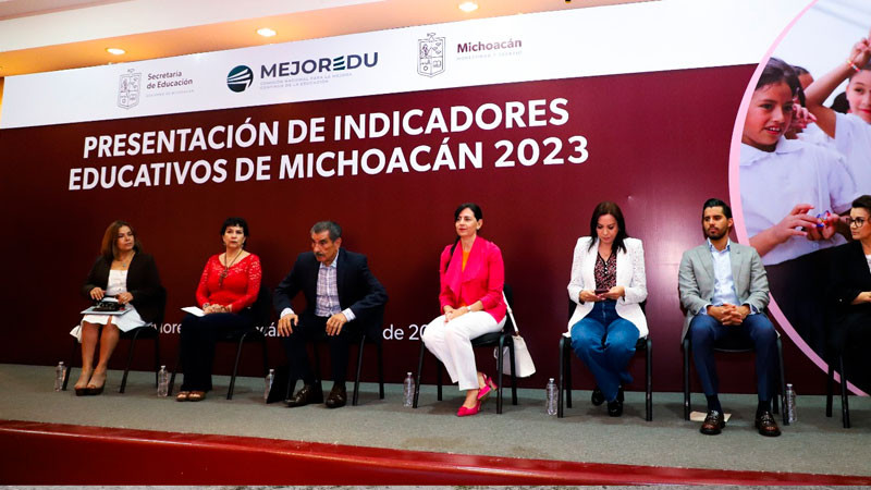 Avanza Michoacán en educación, destaca Secretaría de Educación 